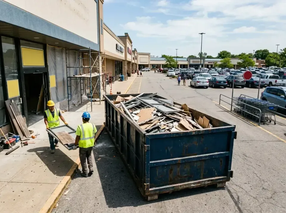 retail-store-renovation-debris-003 — frequently asked questions, Roll-off Dumpster Rentals in Moline, IL